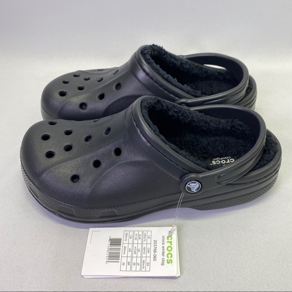 crocs unisex winter clog mule